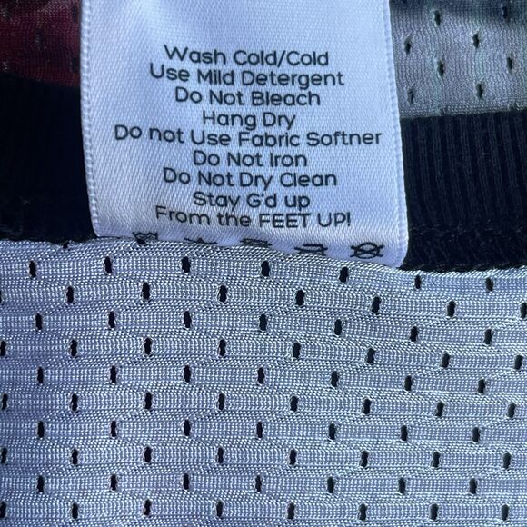 Skull & Roses Mens Mesh Tank Top Medium Y2K Hipster Streetwear Rock & Roll - Picture 5 of 8